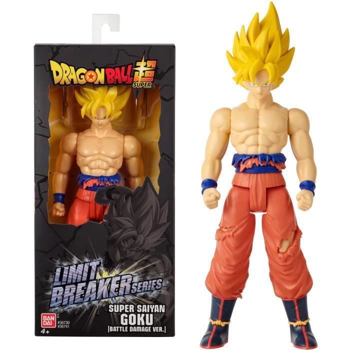 DB Figurine géante Limit Breaker Super Saiyan Goku (Battle Damage Ver.) - Photo n°1
