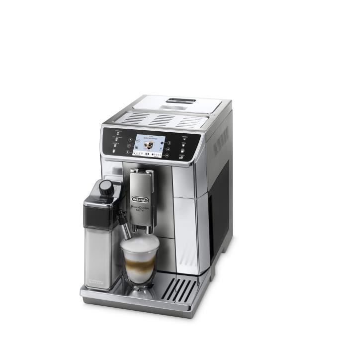 DELONGHI ECAM650.55.MS Expresso broyeur connecté PrimaDonna Elite - Gris - Photo n°1