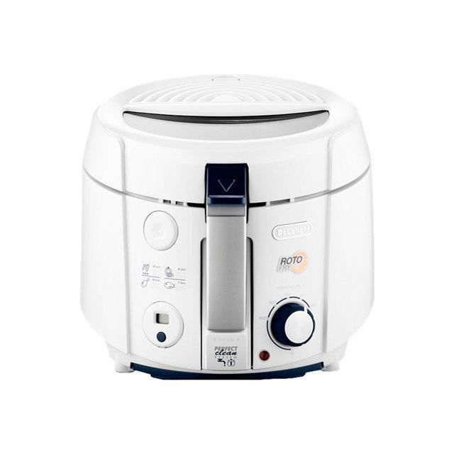 DELONGHI F38436 Friteuse électrique classique RotoFry - Blanc - Photo n°1