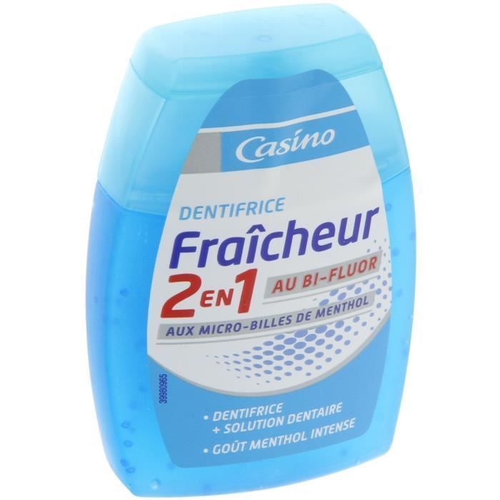 Dentifrice 2 en 1 - Fraicheur - 75 ml - Photo n°3