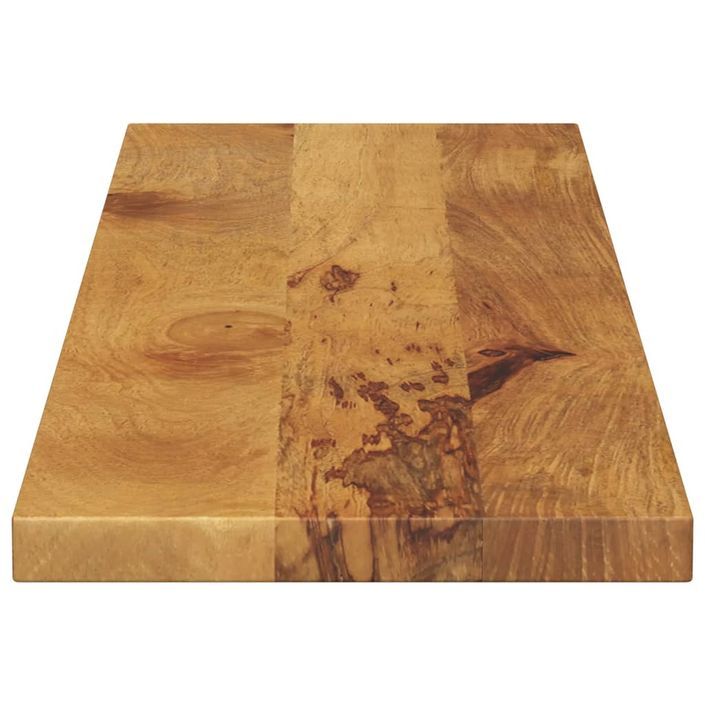 Dessus de table 100x20x3,8cm rectangulaire bois massif manguier - Photo n°4