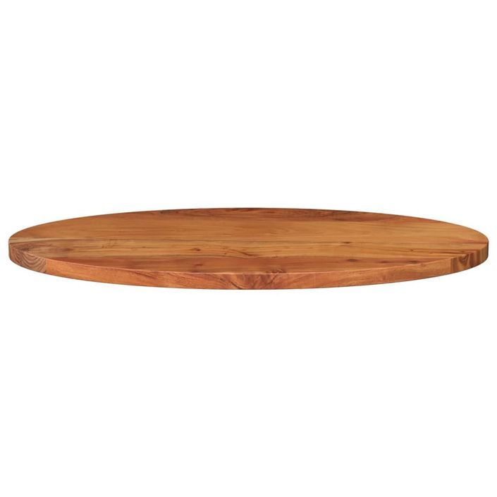 Dessus de table 100x40x2,5 cm ovale bois massif d'acacia - Photo n°3