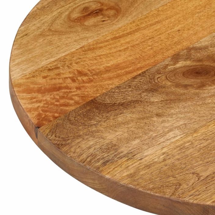 Dessus de table 100x40x2,5 cm ovale bois massif de manguier - Photo n°6
