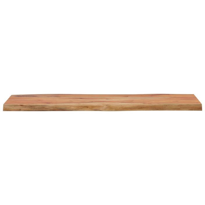 Dessus de table 100x40x2,5 cm rectangulaire bois massif acacia - Photo n°5