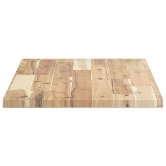 Dessus de table 100x40x2 cm rectangulaire bois massif d'acacia - Photo n°6