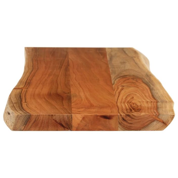 Dessus de table 100x40x3,8 cm rectangulaire bois massif acacia - Photo n°4