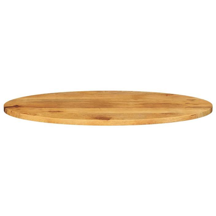 Dessus de table 100x50x2,5 cm ovale bois massif de manguier - Photo n°3