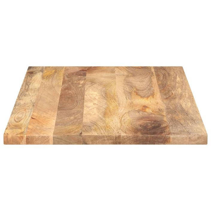 Dessus de table 100x50x3,8cm rectangulaire bois massif manguier - Photo n°4