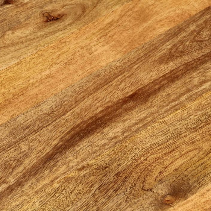 Dessus de table 110x40x2,5 cm ovale bois massif de manguier - Photo n°7