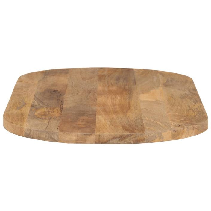 Dessus de table 110x40x2,5 cm ovale bois massif de manguier - Photo n°4