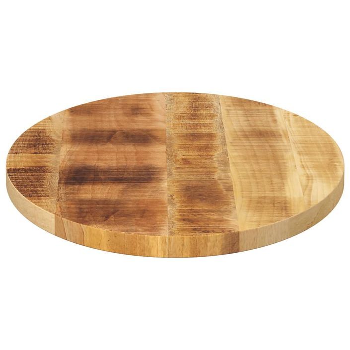 Dessus de table 110x40x2,5 cm ovale bois massif de manguier - Photo n°4