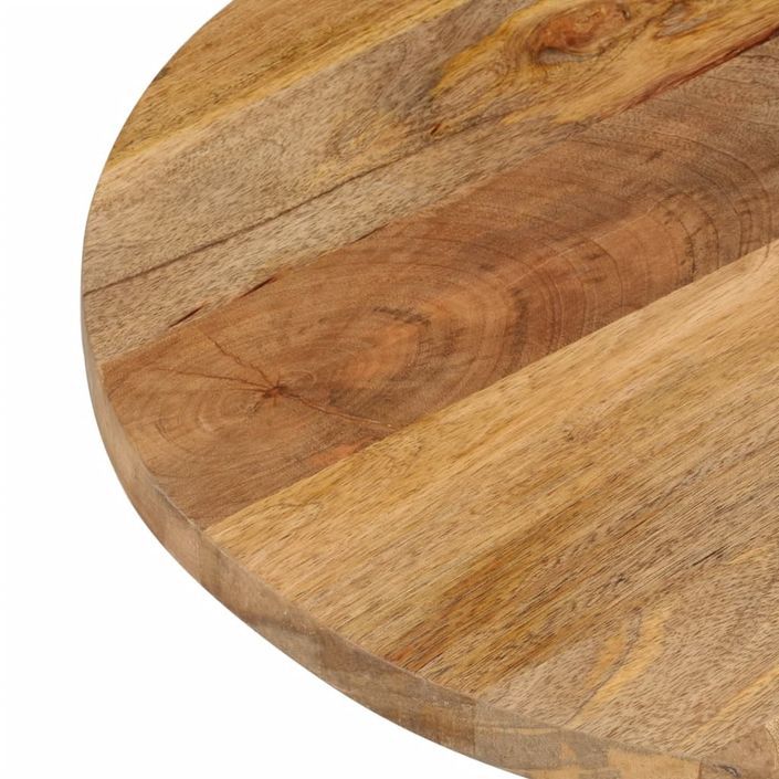 Dessus de table 110x50x3,8 cm ovale bois massif de manguier - Photo n°6
