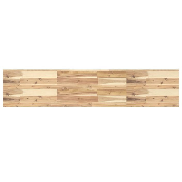 Dessus de table 120x30x4 cm rectangulaire bois massif d'acacia - Photo n°2