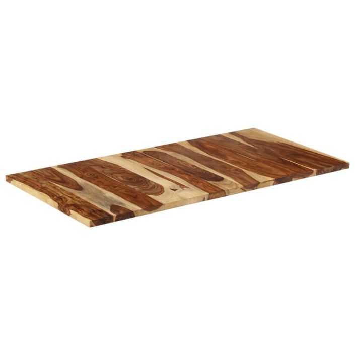 Dessus de table 120x60x(2,5-2,7) cm Bois solide - Photo n°10