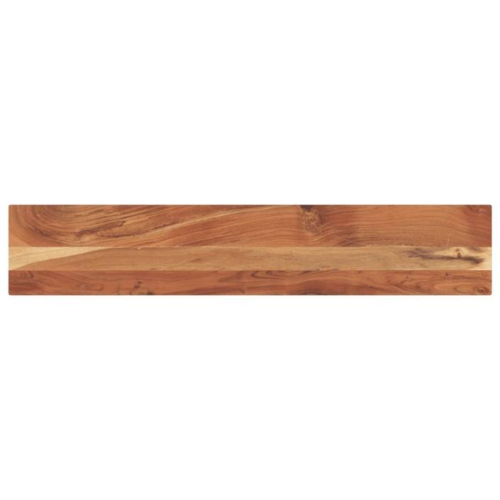 Dessus de table 140x20x2,5cm rectangulaire bois massif d'acacia - Photo n°1