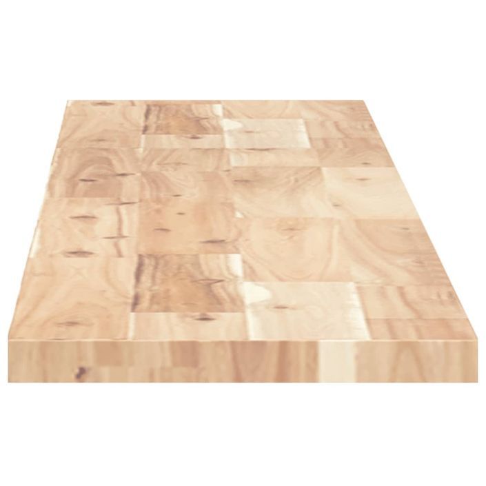 Dessus de table 140x20x2 cm rectangulaire bois massif d'acacia - Photo n°6