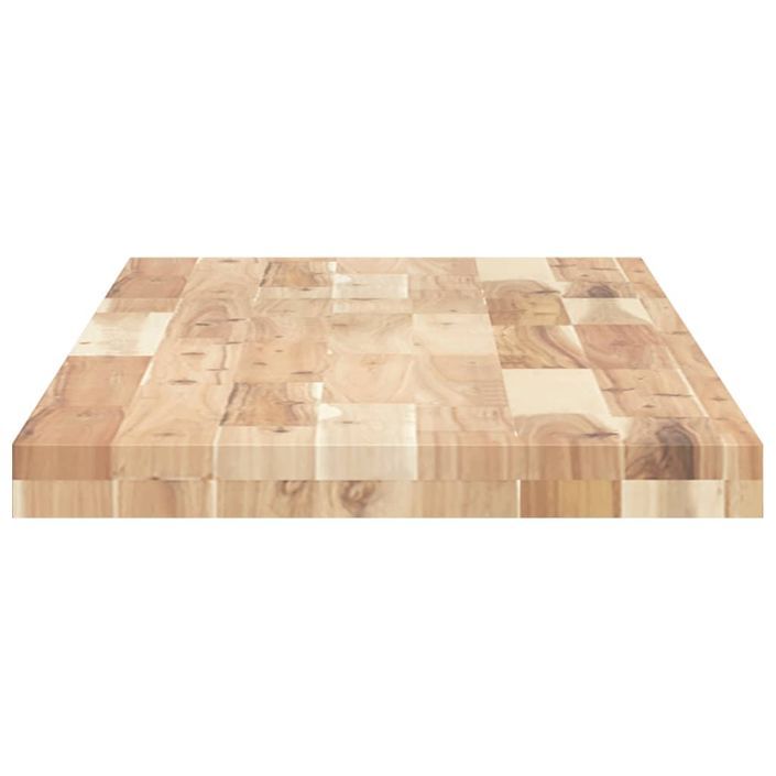 Dessus de table 140x40x4 cm rectangulaire bois massif d'acacia - Photo n°6