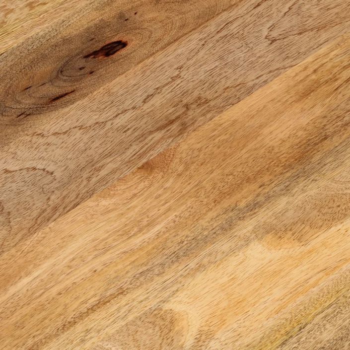 Dessus de table 140x50x3,8 cm ovale bois massif de manguier - Photo n°7