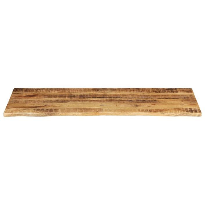 Dessus de table 140x60x3,8 cm bord vivant bois massif manguier - Photo n°3