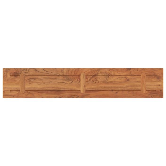 Dessus de table 160x30x2,5cm rectangulaire bois massif d'acacia - Photo n°5