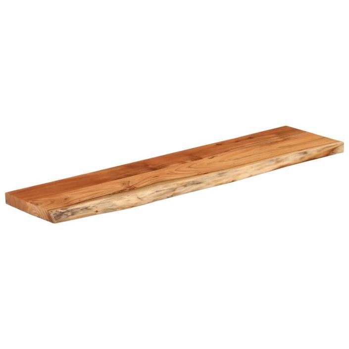 Dessus de table 160x40x2,5 cm rectangulaire bois massif acacia - Photo n°3