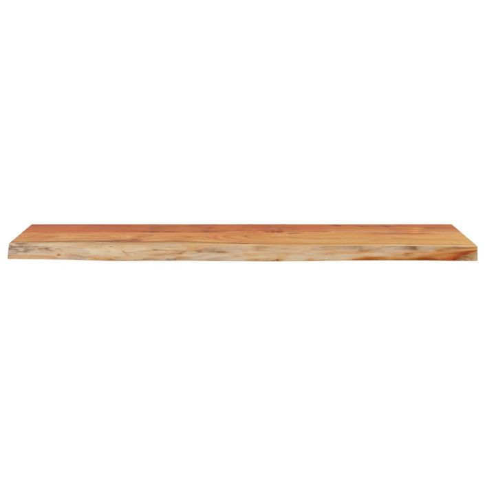 Dessus de table 160x40x2,5 cm rectangulaire bois massif acacia - Photo n°4