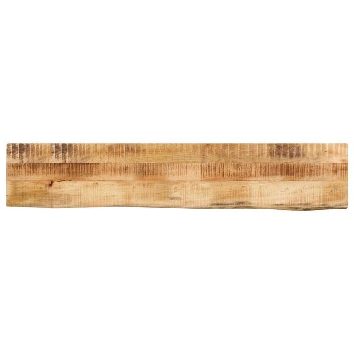 Dessus de table 160x40x3,8 cm bord vivant bois massif manguier - Photo n°1