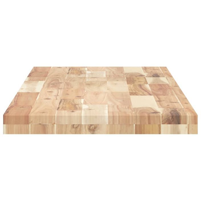 Dessus de table 160x40x4 cm rectangulaire bois massif d'acacia - Photo n°6