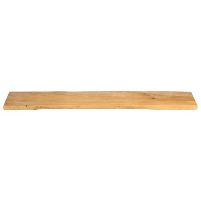 Dessus de table 180x40x3,8 cm bord vivant bois massif manguier - Photo n°3