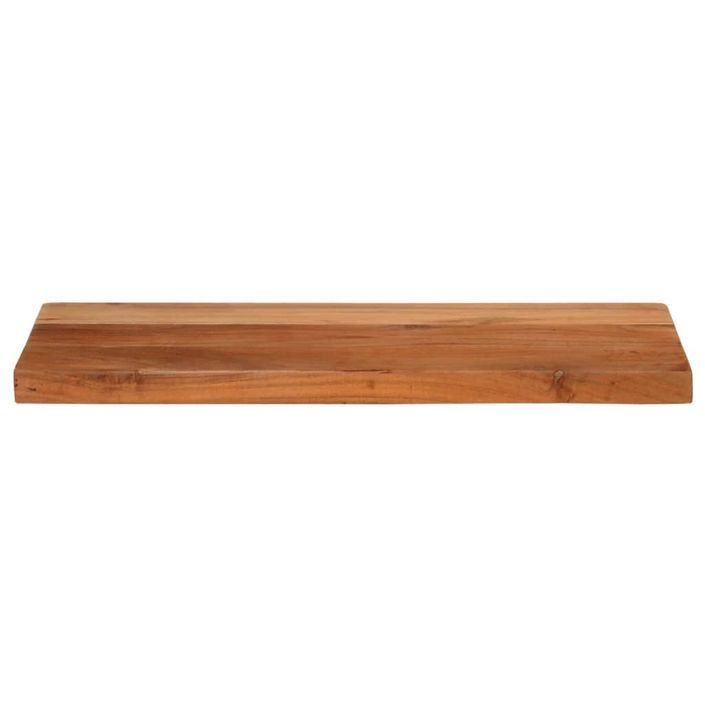 Dessus de table 40x20x2,5 cm rectangulaire bois massif d'acacia - Photo n°3