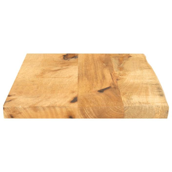 Dessus de table 40x20x3,8 cm bord vivant bois massif manguier - Photo n°4