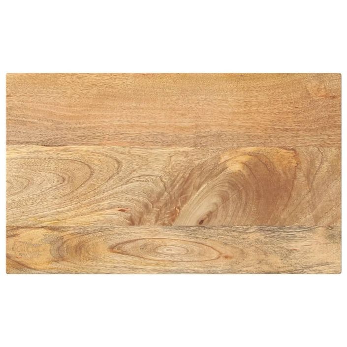 Dessus de table 40x30x2,5 cm rectangulaire bois massif manguier - Photo n°1