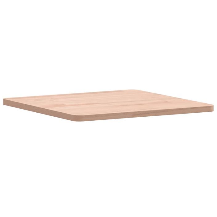 Dessus de table 40x40x1,5 cm carré bois massif de hêtre - Photo n°1