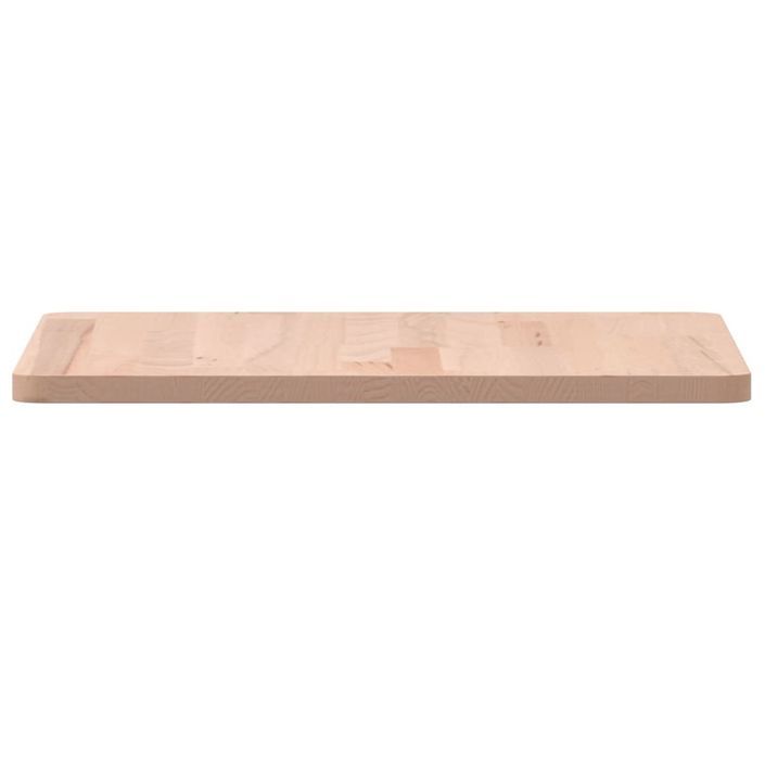 Dessus de table 40x40x1,5 cm carré bois massif de hêtre - Photo n°5