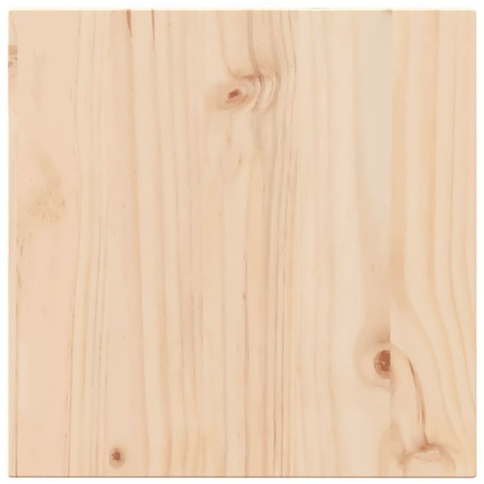 Dessus de table 40x40x1,7 cm carré bois de pin massif - Photo n°2