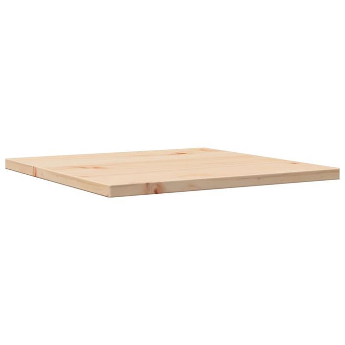 Dessus de table 40x40x1,7 cm carré bois de pin massif - Photo n°4