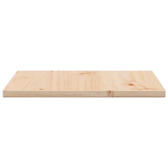 Dessus de table 40x40x1,7 cm carré bois de pin massif - Photo n°6