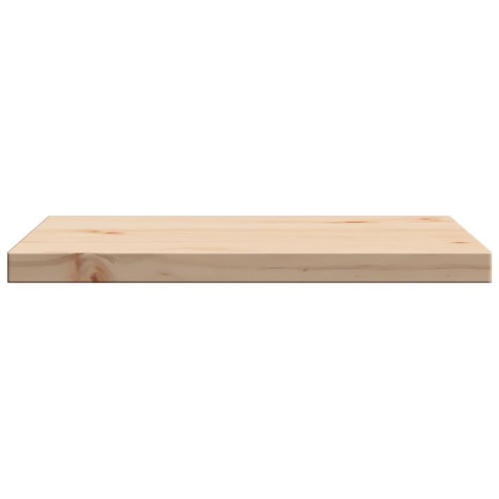 Dessus de table 40x40x2,5 cm carré bois de pin massif - Photo n°5