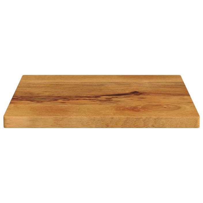 Dessus de table 40x40x2,5 cm carré bois massif manguier - Photo n°3