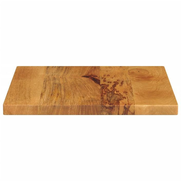 Dessus de table 40x40x2,5 cm carré bois massif manguier - Photo n°4