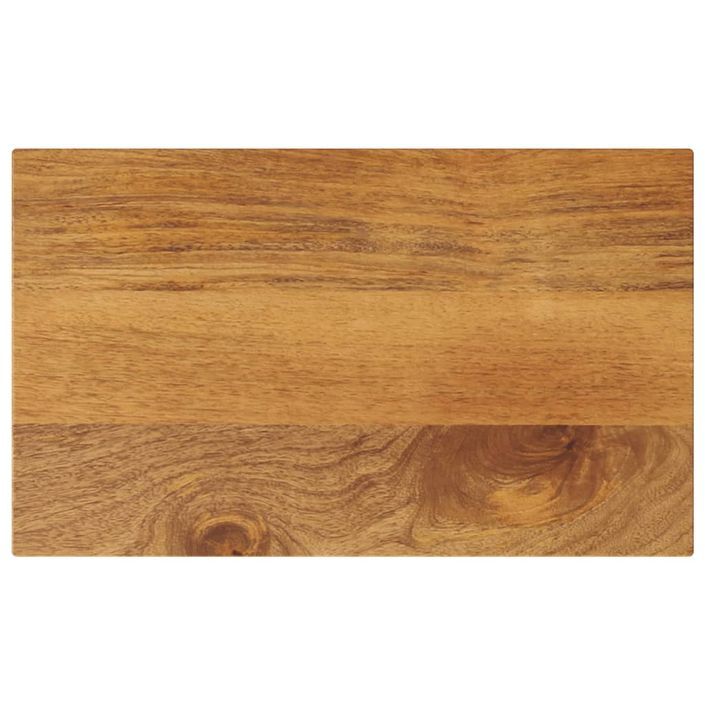 Dessus de table 50x20x2,5 cm rectangulaire bois massif manguier - Photo n°1