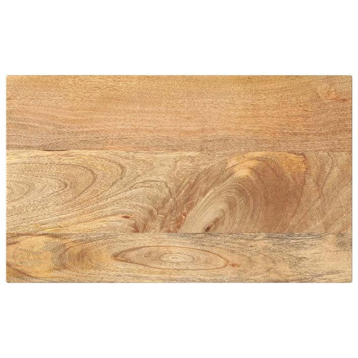 Dessus de table 50x20x3,8 cm rectangulaire bois massif manguier - Photo n°1