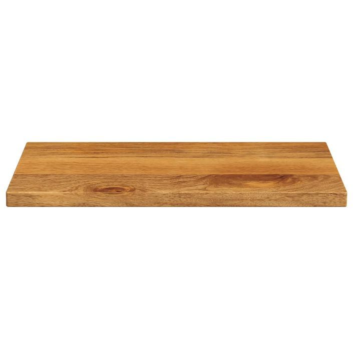 Dessus de table 50x20x3,8 cm rectangulaire bois massif manguier - Photo n°3