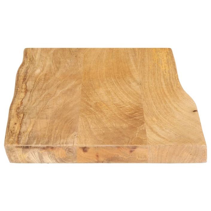 Dessus de table 50x40x3,8 cm bord vivant bois massif manguier - Photo n°4