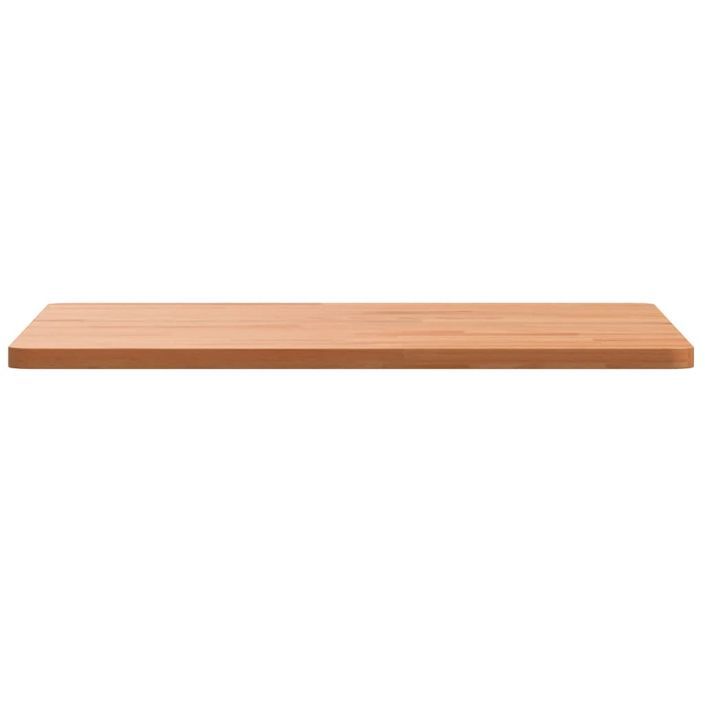 Dessus de table 50x50x1,5 cm carré bois massif de hêtre - Photo n°4