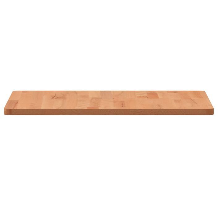 Dessus de table 50x50x1,5 cm carré bois massif de hêtre - Photo n°5