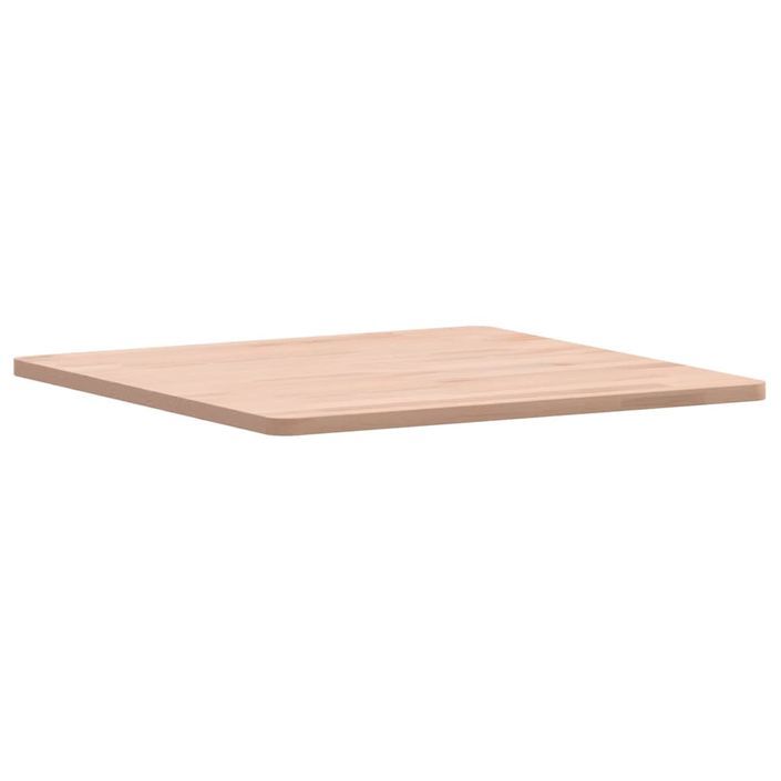 Dessus de table 50x50x1,5 cm carré bois massif de hêtre - Photo n°1