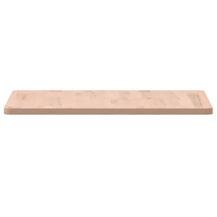 Dessus de table 50x50x1,5 cm carré bois massif de hêtre - Photo n°5