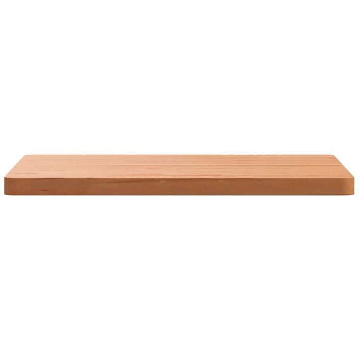 Dessus de table 50x50x2,5 cm carré bois massif de hêtre - Photo n°4