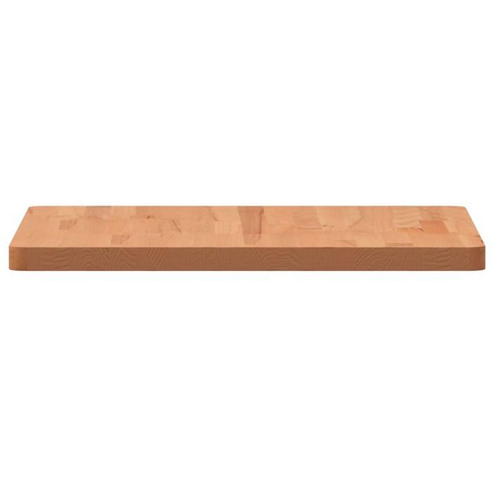 Dessus de table 50x50x2,5 cm carré bois massif de hêtre - Photo n°5